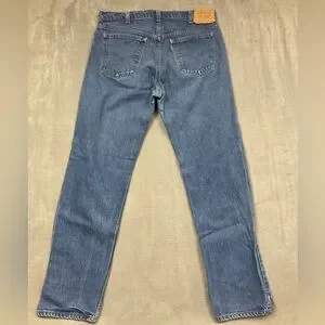 Levi's Jeans Levis Mens Regular Fit Jeans 36wx33l Preowned